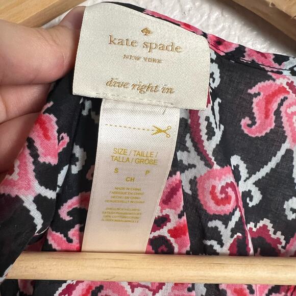 Kate Spade New York Oasis Beach Pool Cover Up Mini Dress Size S - Picture 6 of 7